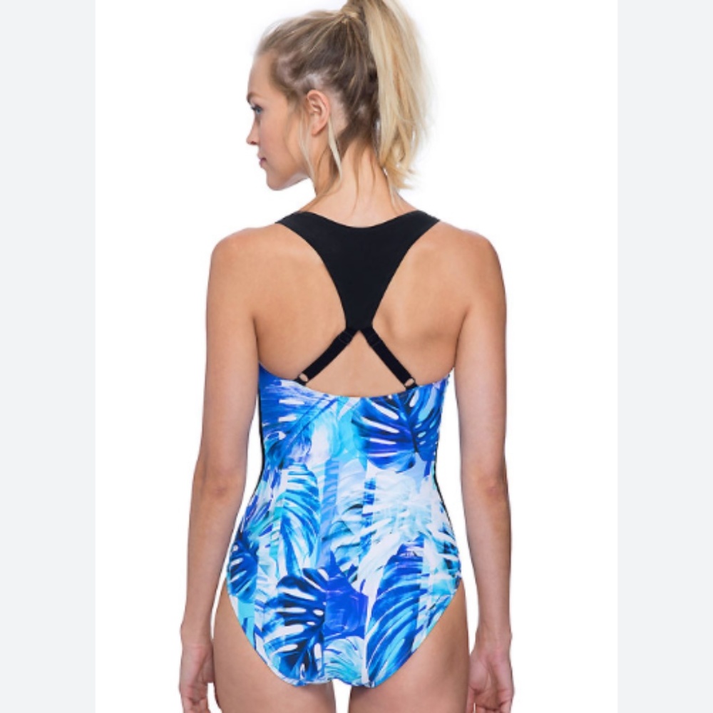 GOTTEX FREE SPORT - ONE PIECE SWIMSUIT - SIZE AUST14 - NWT - Picture 2 of 4